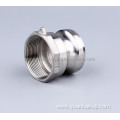 Aluminum material cam-and-groove hose coupling type A